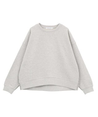 AMERICAN HOLIC 配色ライン裏毛プルオーバー Oatmeal