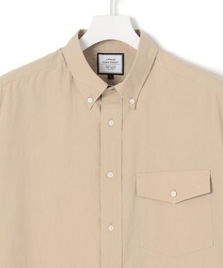 J.PRESS YORK STREET 【UNISEX】タイプライター ワッシャーシャツ/B.D ベージュ系