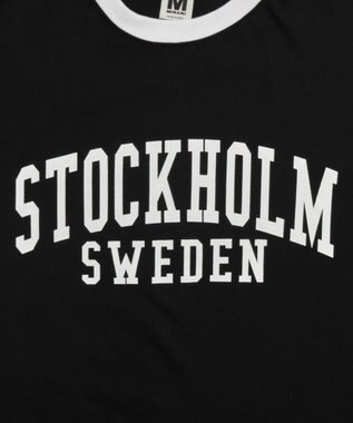 WEGO STOCKHOLMリンガーT ブラック