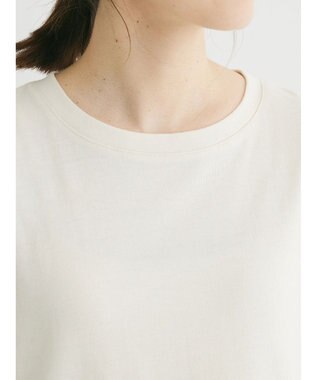 Green Parks 脇リボンドッキングプルオーバー Ecru