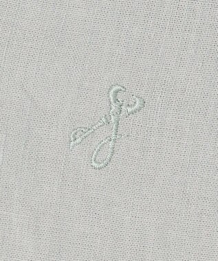 JOSEPH HOMME リネンストレッチブロード ウィングカラー半袖シャツ スカイブルー系