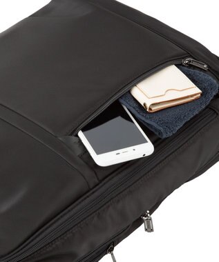 ACE BAGS & LUGGAGE World Traveler サビオ ビジネスリュック B4サイズ 15.6インチPC収納 エキスパンド(容量拡張) ２気室 65343 ワールドトラベラー ブラック