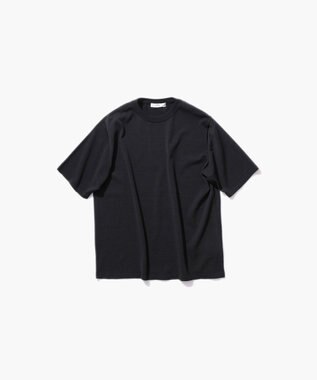 ATON FRESCA KNIT | ハーフスリーブプルオーバー - UNISEX BLACK