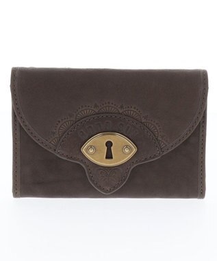 ANNA SUI キーホール マルチケース ブラウン