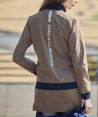 ZERO HALLIBURTON 【雑誌掲載】ZHG-W1c ボックスニットスカート 82673 ZERO HALLIBURTON ゼロハリバートン レディースゴルフ ミニスカート トープ