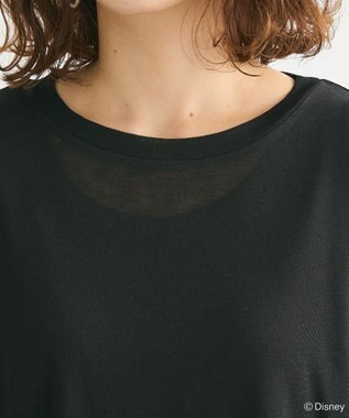 Green Parks ナイトメア／袖シアーＴシャツ Black