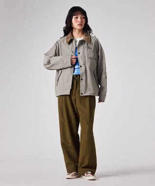 Paul Smith Paul Smith Loves Barbour Transport ポリエステルジャケット ベージュ