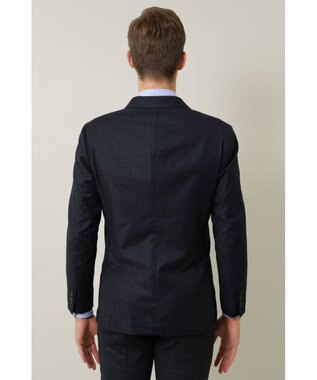 DAKS ウールダブルジャケット ネイビー