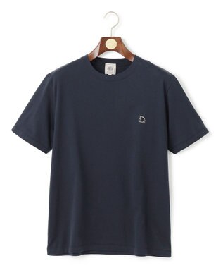 J.PRESS MEN 一枚でもインナーでも映える【WEB限定 / 8色展開】バックブル Ｔシャツ ネイビー系