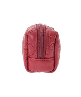 Maison de FLEUR リボンキルティングロングポーチ Red