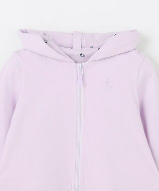 組曲 KIDS 【80-90㎝】LOVE Parent パーカー ラベンダー系