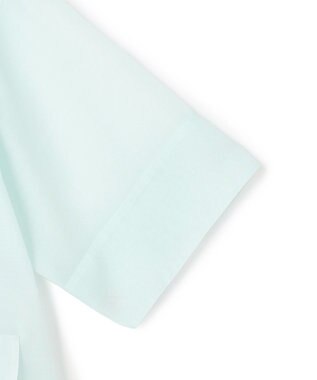 UNFILO シアー サファリシャツ ミントブルー