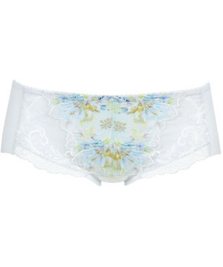 Wing Wing Lesiage　【2820シリーズ】　ショーツ　PB2820・PB2821とペア　はきこみ丈あさめ　ウイング／ワコール　PF2821 グレー