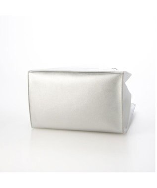 UNBILLION カシュカシュ cachecache / パーテーションミニ2wayトートバッグ シルバー