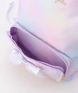 ANY KIDS 【A4サイズ収納可能】レインボーリュック レインボー