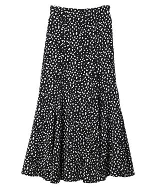 Green Parks ・ＥＬＥＮＣＡＲＥ　ＤＵＥダルメシアンマーメイドスカート Black