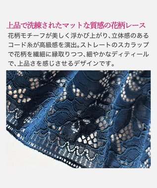 BRADELIS New York 【BRADELIS New York】ジャスミンスタイルタンガ26S1 ティールブルー