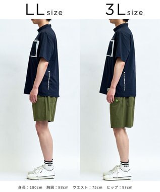 PW CIRCULUS 【MEN】アクティブショーツ ゴルフ カーキ系