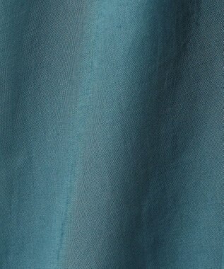 ANY L ピンタックデザインシャツワンピース ターコイズ