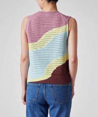 Paul Smith 【洗える】インターシャ ライン ベスト マルチ