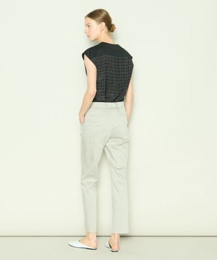 JOSEPH 【洗える】アクロスプリント×ジャージー　カットソー Black