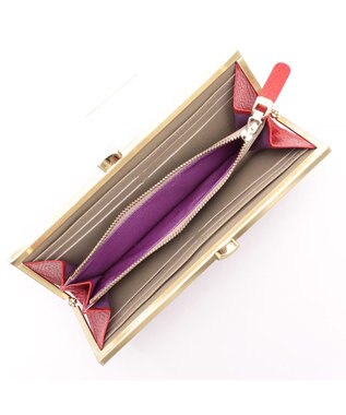 A.D.M.J. 【牛革】アールデコガマグチウォレット CORALLO