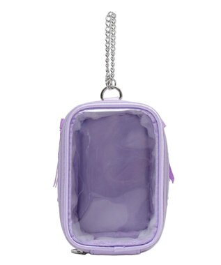 WEGO 【痛バ＆推し活グッズ】サイドレースアップぬいポーチ ライトパープル