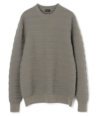 フレスコクレープ　クルーネックニット