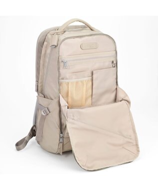ACE BAGS & LUGGAGE W&.Day/Night トゥキ スクエアリュック B4サイズ 15.6インチPC収納 20512 ダブルアンドデイナイト ライトベージュ