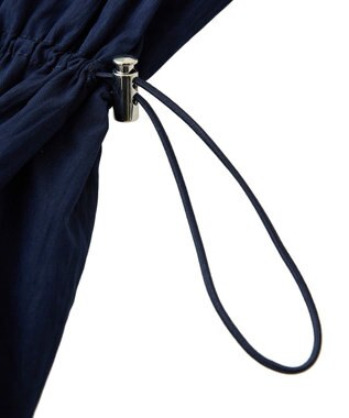 Green Parks ラメリブペプラムドッキングワンピース Beige