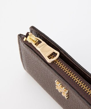 russet 【2025AW新作】ミニモノグラムプレートフラグメントケース(SO-435) D.Brown