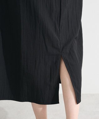 Green Parks ラメリブペプラムドッキングワンピース Beige