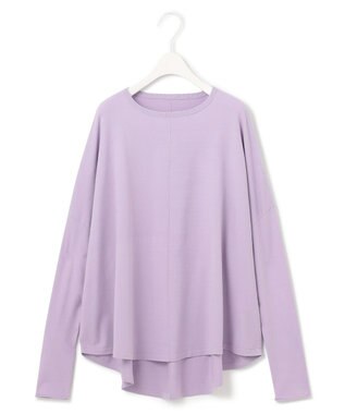 ICB 【洗える】 ヴィスコースワイド プルオーバー ライトグレープ系