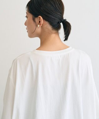 YECCA VECCA 素材MIXカットプルオーバー White