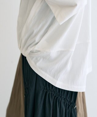 YECCA VECCA 素材MIXカットプルオーバー White