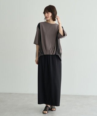 YECCA VECCA 素材MIXカットプルオーバー White