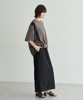 YECCA VECCA 素材MIXカットプルオーバー White