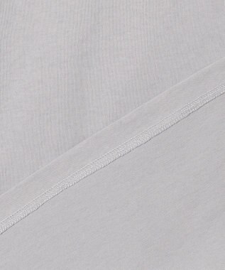 J.PRESS YORK STREET 【WOMEN】バックファブリックコンビ　プルオーバー ライトグレー系