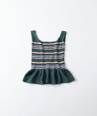 TRICOTE ボーダーニット タンクトップ