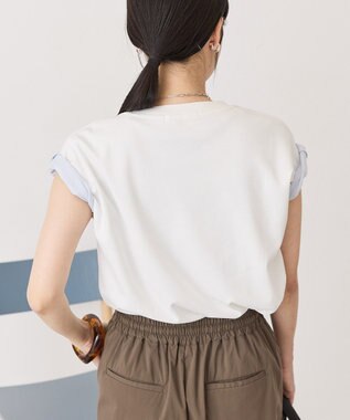 AMERICAN HOLIC 【先行予約】【抗菌防臭】フレンチスリーブプルオーバー Off White