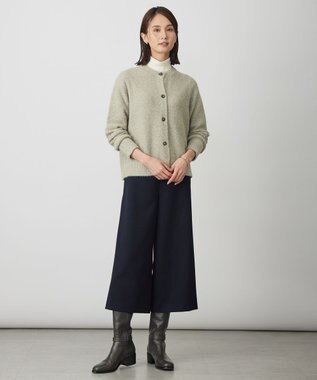 J.PRESS LADIES 【WEB限定】SHINE ニット カーディガン 【WEB限定】シルバーグレー系