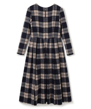 TOCCA 【00サイズあり】DAY TRIP ドレス ベージュ×チェック柄