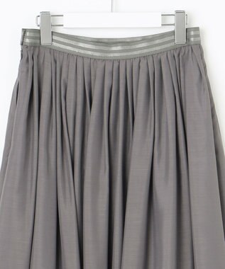 自由区 S シアー スカート セピア