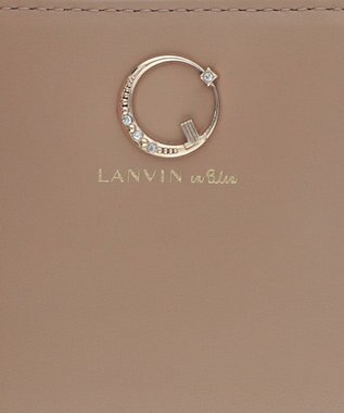LANVIN en Bleu ルナ Lファスナー二つ折り財布 ベージュ