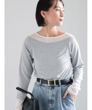 Te chichi レイヤードテレコトップス