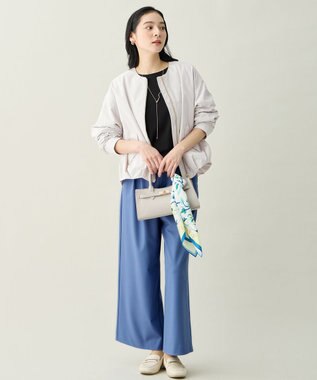 ANY L 撥水バルーンブルゾン エクリュ