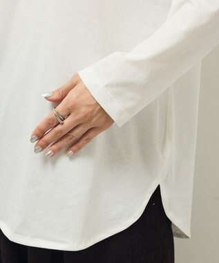 Green Parks 裾ラウンドホワイトインナー Off White