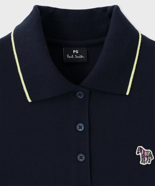 Paul Smith Zebra ライン ポロシャツ ネイビー