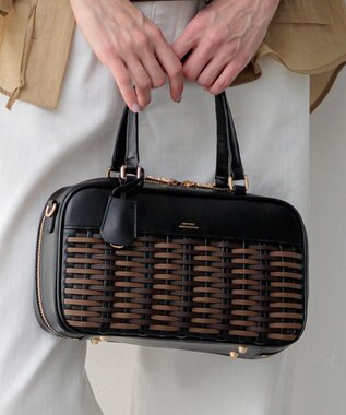 23区 【先行予約】バスケットメッシュ ボストンバッグ