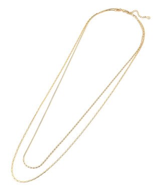 23区 チェーンコンビ ネックレス ゴールド系